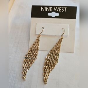 Nine West Gold Tone Earrings